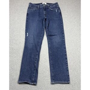 Paige Jeans Womens Size 28 Brigitte Midrise Straight Leg Stretch Denim